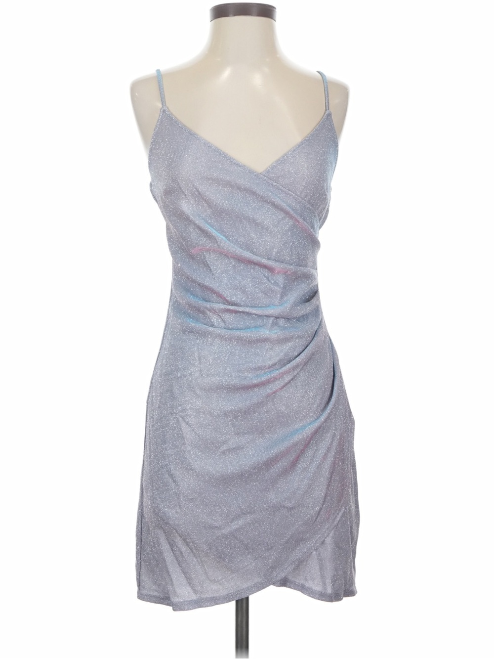 Shimmery Blue/Purple Cocktail Dress